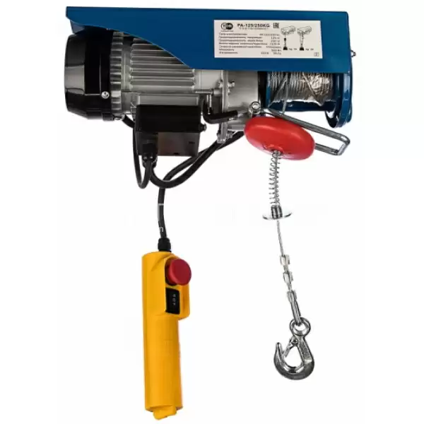 Таль электрическая TOR PA 150/300 кг 30/15 м